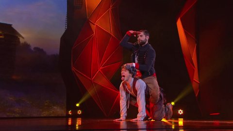 Танцы: Станислав Литвинов и Валентин Ермоленко (сезон 3, серия 14)
