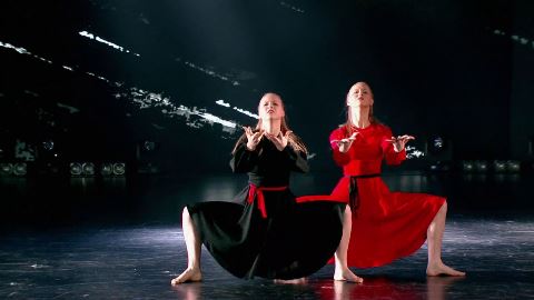 Танцы: Анастасия и Виктория Михайлец (Нино Катамадзе & Insight – Once on the street ) (выпуск 16)