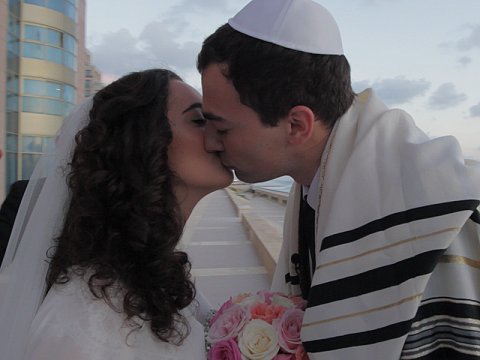 Жанна пожени: Кирилл и Илана в Хайфе
