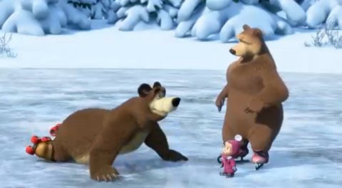 Маша и Медведь, 10 серия. Праздник на льду