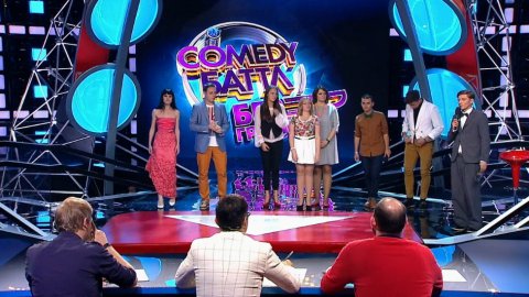 Comedy Баттл. Без границ — Импровизация участников (2 тур) 20.12.2013