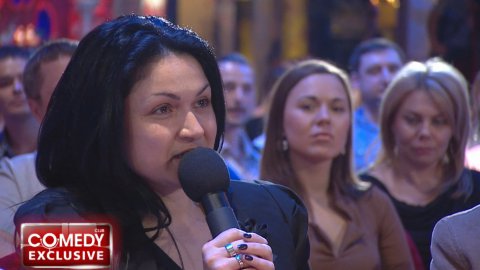 Анжелика Алферова-Арутюнян в Comedy Club. Exclusive (23.02.2014)