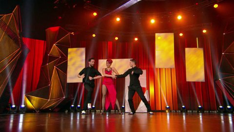 Танцы: Adam, Дмитрий Олейников и Алёна Гуменная (выпуск 12)